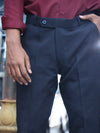 Midnight Navy D-Ring Side-Adjuster Trousers