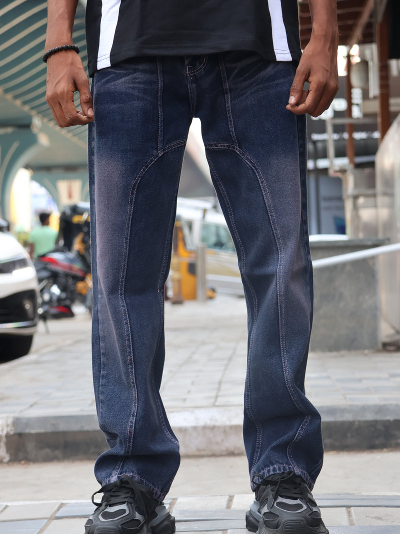 Urban Edge Panel Denim Jeans