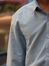 Steel Blue Essential Formal Shirt