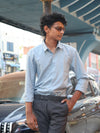 Steel Blue Essential Formal Shirt
