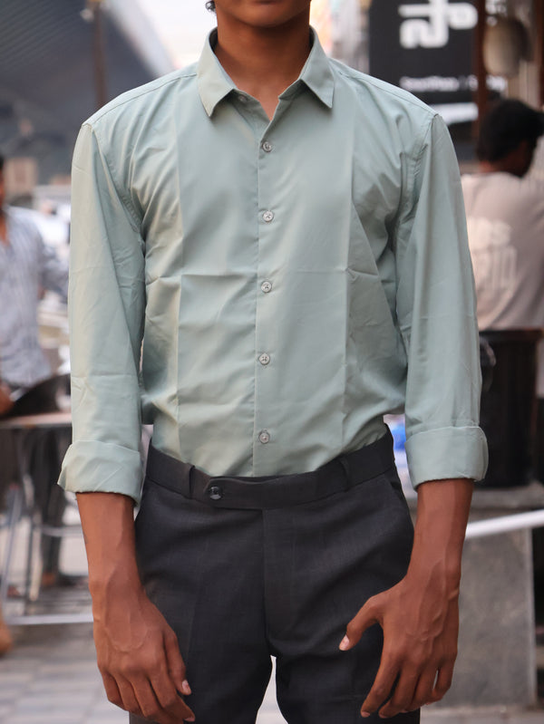green formal Slate Button-Down shirt