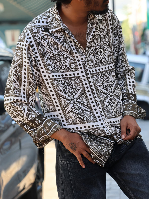 The Artisan Bandana Button-Down