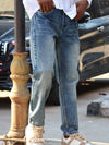 MOM FIT Vintage Grain Relaxed Jeans
