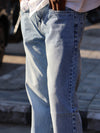 MOM FIT The Essential Light-Wash Relaxed Fit