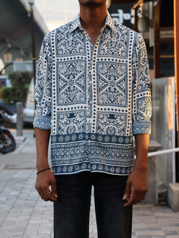 The Artisan Bandana Button-Down