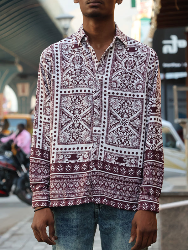 The Artisan Bandana Button-Down