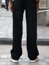 MOM FIT The Midnight Black Relaxed Straight