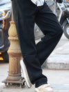 MOM FIT The Midnight Black Relaxed Straight