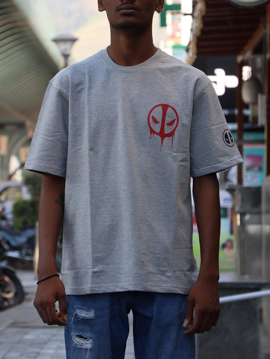 Marvel Deadpool Streetwear Silhouette T-Shirt