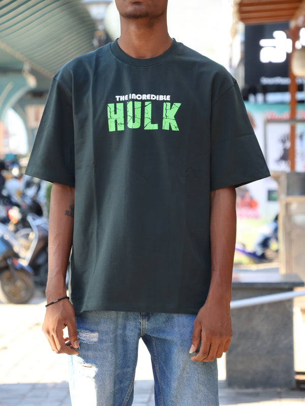 Green Rage Street Tee | Gamma-Ray Urban Oversized Tee
