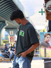 Green Rage Street Tee | Gamma-Ray Urban Oversized Tee