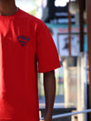 OVER SIZE Superhuman graphic t-shirt