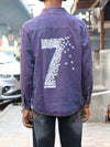 Dual-Pocket Pigment Dyed over - size shirts