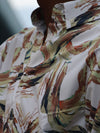 Painterly Graphic Long Sleeve - Multi-Color Abstract