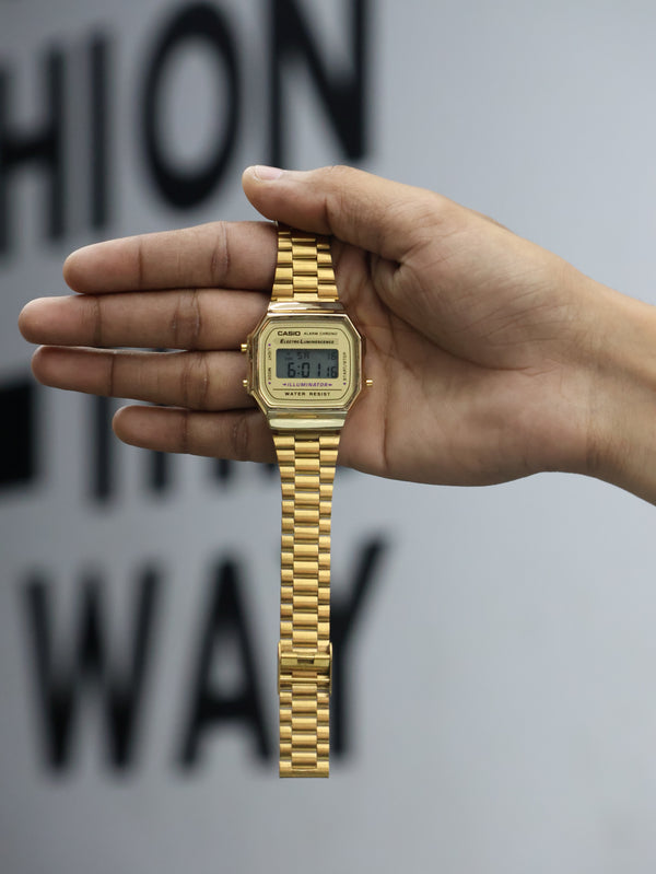 Classic Casio Gold Digital Watch - Vintage Edition