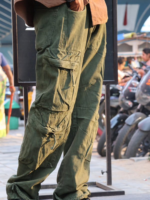 Heritage Expedition Multi-Pocket Cargo Pants – Olive Drab