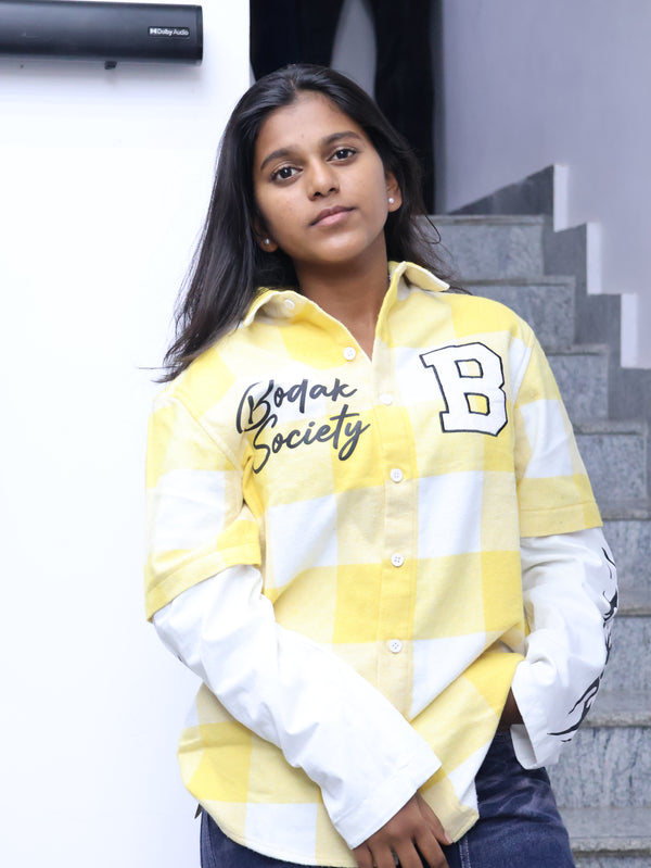 Bodak Society "Volt" Hybrid Layered Flannel