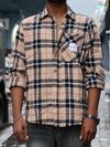RAD&DUST Cyber-Plaid Utility Shirt