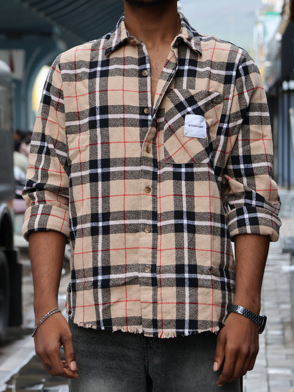 RAD&DUST Cyber-Plaid Utility Shirt