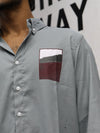 Landscape Patch Utility Shirt – Stone Grey