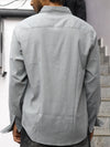 Landscape Patch Utility Shirt – Stone Grey