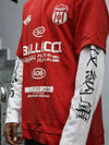 Ballucci Division Layered Statement Tee – Racing Red