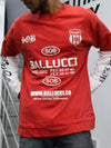 Ballucci Division Layered Statement Tee – Racing Red