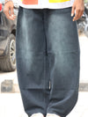 SKRIVOO Over-Extruded Denim | Deep Charcoal Wash