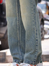 SKRIVOO Paneled Carpenter | Heavy Sand-Wash Indigo