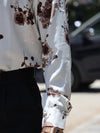 Sepia Bloom Long-Sleeve Shirt