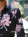 The Midnight Bloom Long-Sleeve Shirt