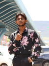 The Midnight Bloom Long-Sleeve Shirt