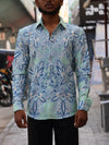 Mint Paisley Artisanal Button-Down