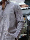 Midnight Marble Swirl Button-Down