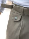Gurkha-Inspired Tailored Trousers – Olive Drab