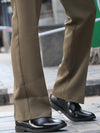 Classic Extended Waistband Trousers – Khaki / Khaki-Olive