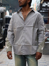 Baroque Embroidered Linen Shirt – Espresso