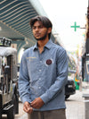 Urban Slate Button-Down Shirt
