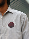 Frost Grey Urban Casual Shirt