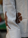 Artisanal Embroidered Linen-Blend Button-Up – Off-White