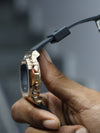 Casio G-Shock Square Digital Watch – Rose Gold & Black