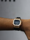Casio G-Shock Square Digital Watch – Rose Gold & Black