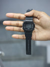 Casio G-Shock Square Digital Watch – Stealth Black-on-Black