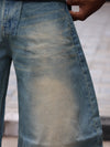 Sand-Wash Vintage Ultra-Baggy Denim Jeans