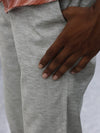 Luxe Linen-Blend Tailored Trousers – Sage Oat
