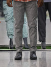 Luxe Linen-Blend Tailored Trousers – Charcoal Melange