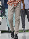 Luxe Linen-Blend Tailored Trousers – Toasted Almond