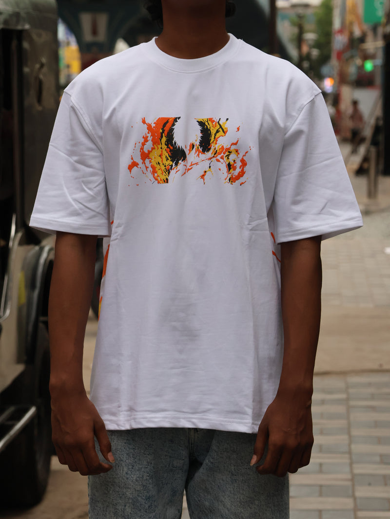 Oversized Graphic Tee / Technical Layer