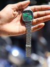 Casio Vintage Square Dial Quartz Watch – Emerald Sunburst