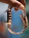 Casio Vintage World Time Digital Watch – Rose Gold Edition